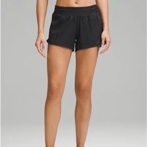 Black lululemon shorts